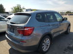 2013 Bmw X3 Xdrive28i Gray vin: 5UXWX9C52D0A12823