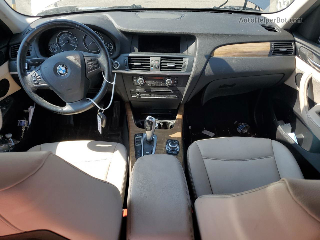 2013 Bmw X3 Xdrive28i Серый vin: 5UXWX9C52D0A12823