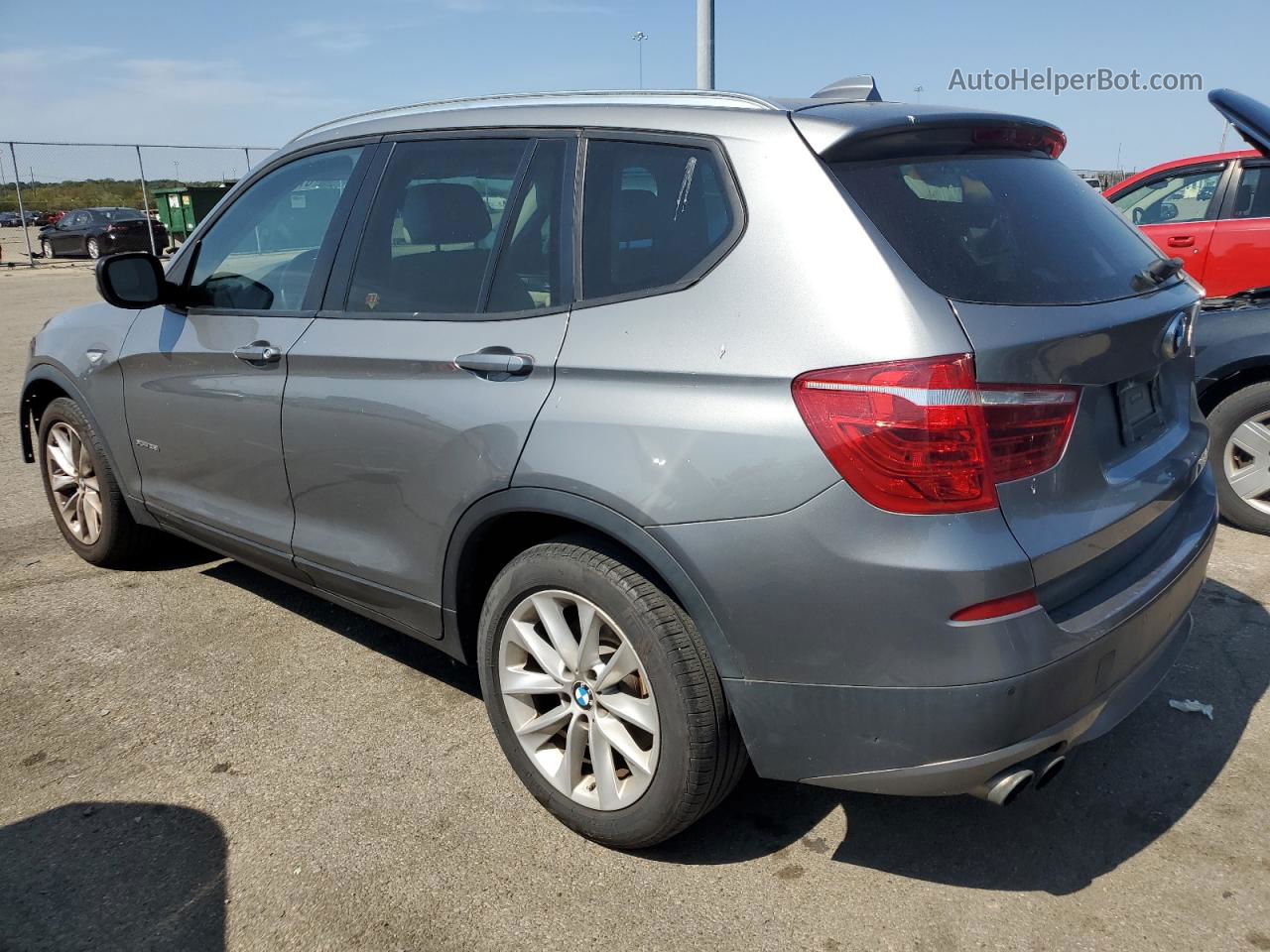 2013 Bmw X3 Xdrive28i Gray vin: 5UXWX9C52D0A12823