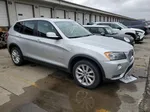 2013 Bmw X3 Xdrive28i Silver vin: 5UXWX9C52D0A18170