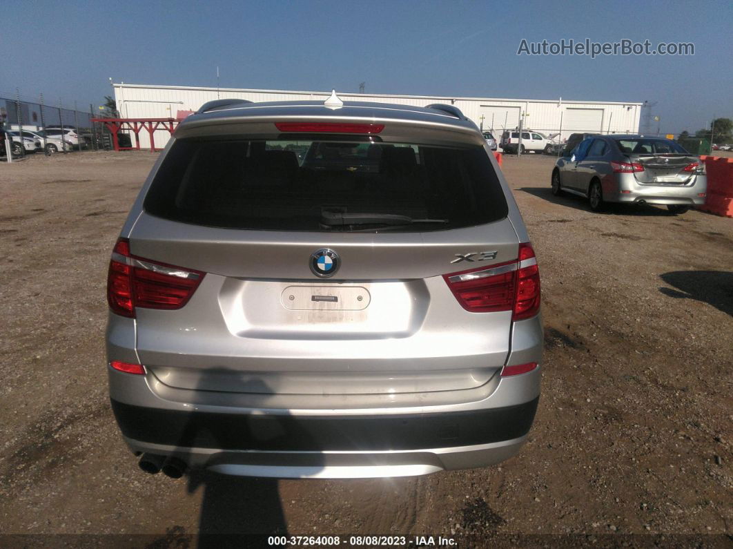 2013 Bmw X3 Xdrive28i Gray vin: 5UXWX9C52D0A21084