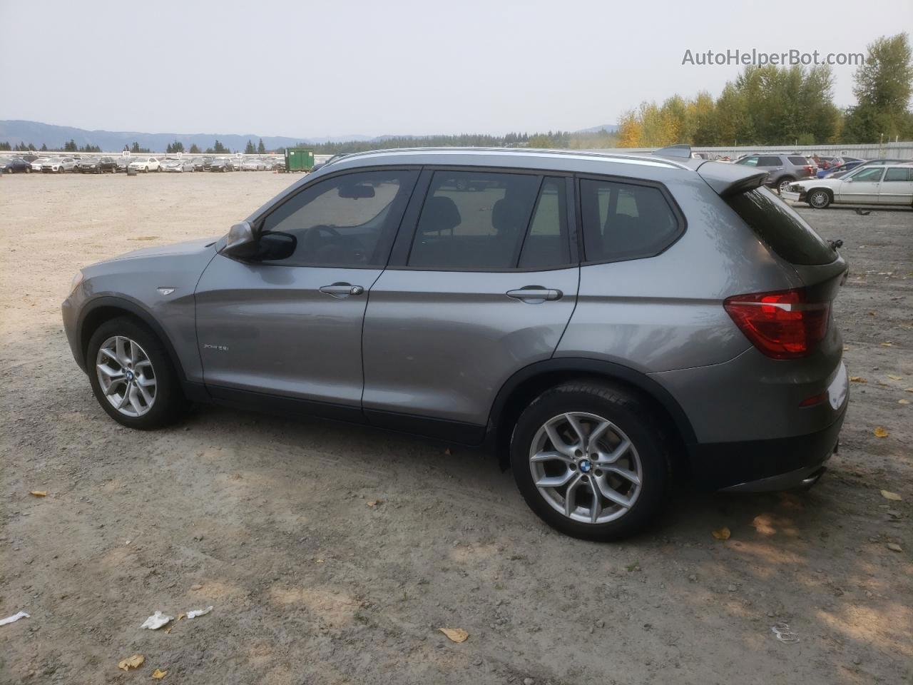 2013 Bmw X3 Xdrive28i Gray vin: 5UXWX9C52D0A31288