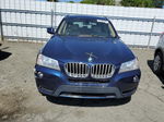 2013 Bmw X3 Xdrive28i Синий vin: 5UXWX9C52D0D04813