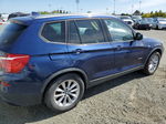 2013 Bmw X3 Xdrive28i Синий vin: 5UXWX9C52D0D04813