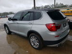 2014 Bmw X3 Xdrive28i Silver vin: 5UXWX9C52E0D27574