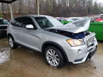 2014 Bmw X3 Xdrive28i Silver vin: 5UXWX9C52E0D27574