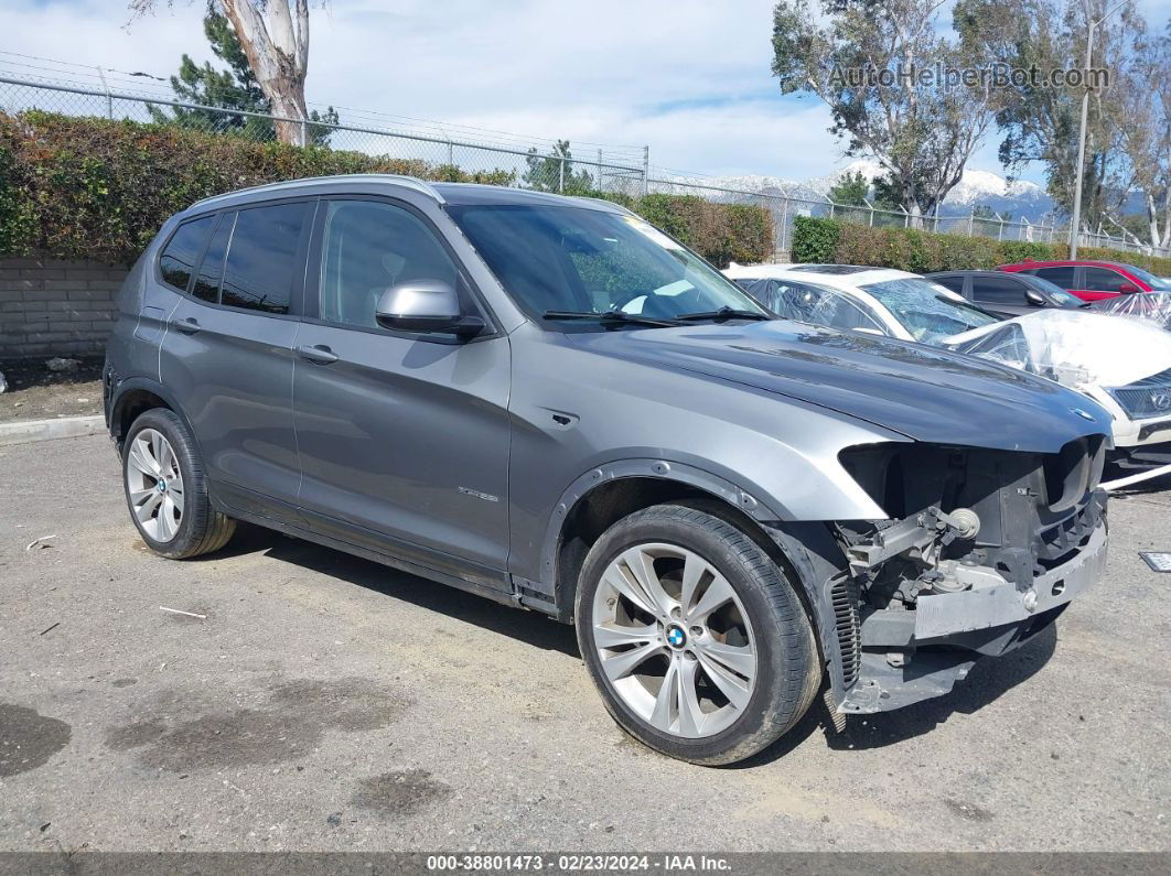 2016 Bmw X3 Xdrive28i Blue vin: 5UXWX9C52G0D94579