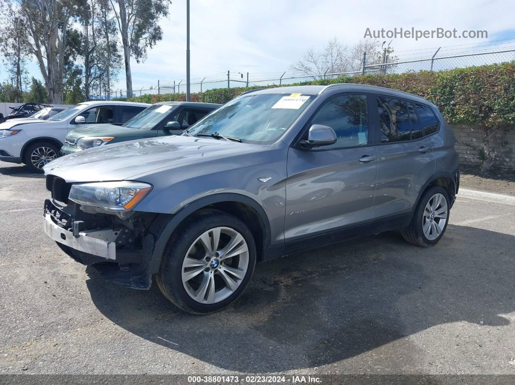 2016 Bmw X3 Xdrive28i Blue vin: 5UXWX9C52G0D94579