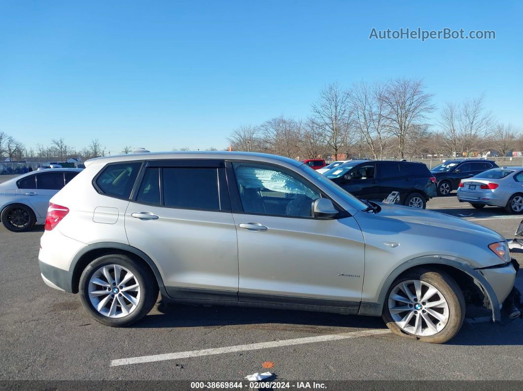 2013 Bmw X3 Xdrive28i Gray vin: 5UXWX9C53D0A15388