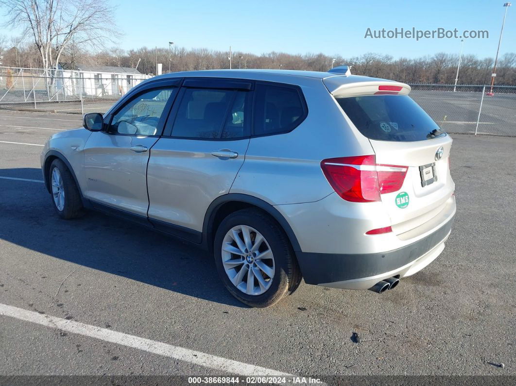 2013 Bmw X3 Xdrive28i Gray vin: 5UXWX9C53D0A15388