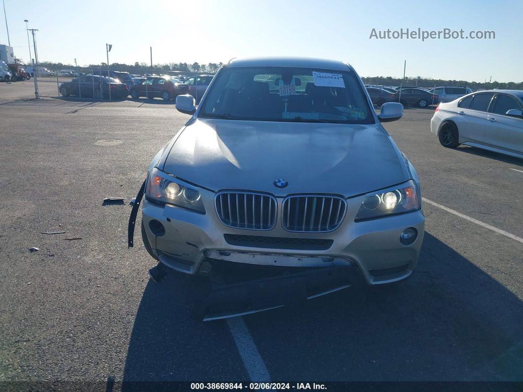 2013 Bmw X3 Xdrive28i Gray vin: 5UXWX9C53D0A15388