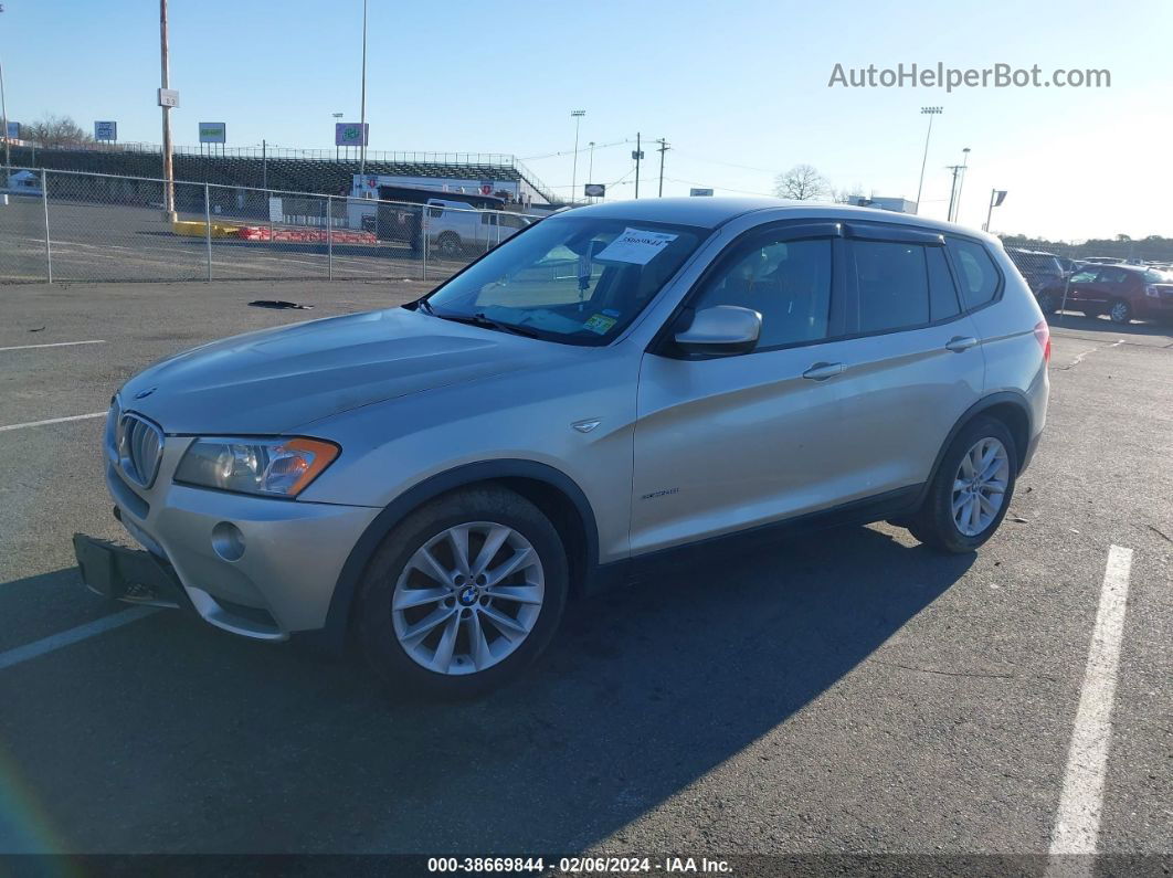 2013 Bmw X3 Xdrive28i Gray vin: 5UXWX9C53D0A15388