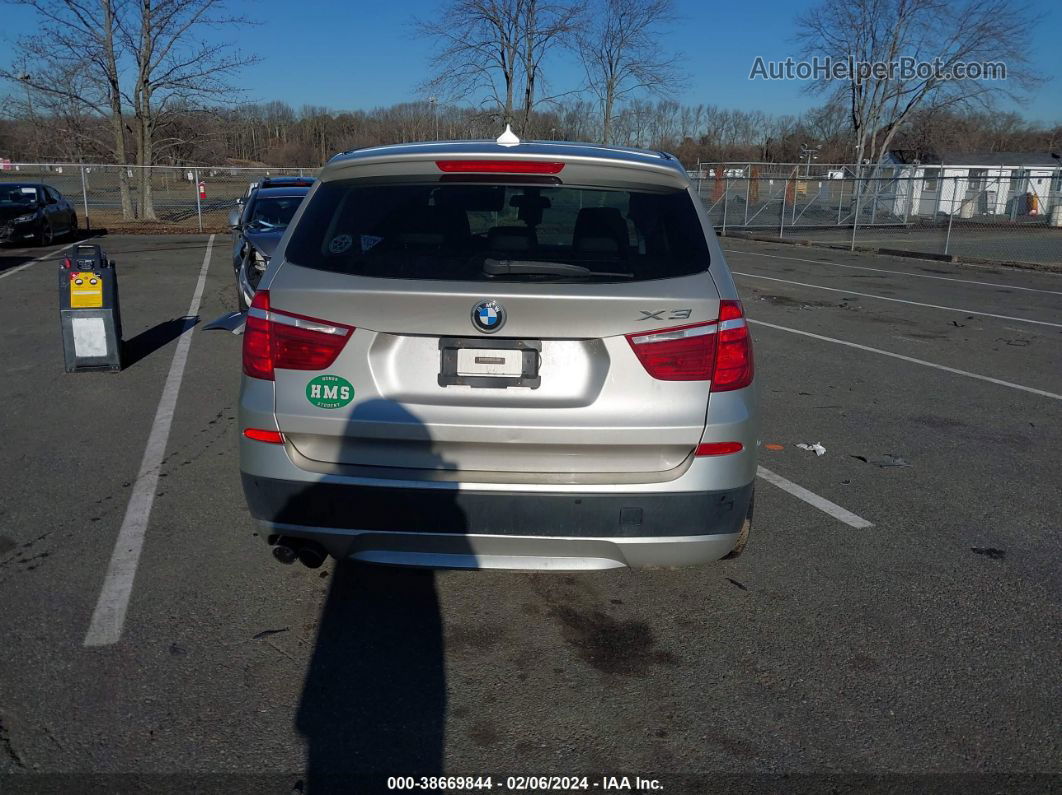 2013 Bmw X3 Xdrive28i Gray vin: 5UXWX9C53D0A15388