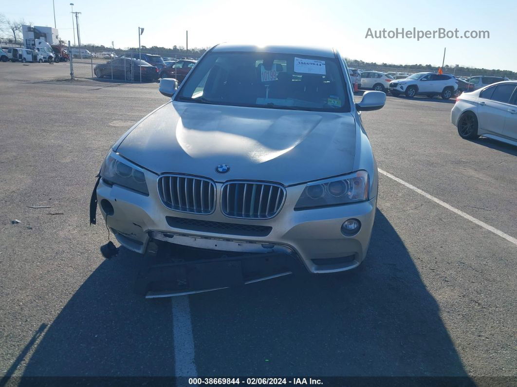 2013 Bmw X3 Xdrive28i Gray vin: 5UXWX9C53D0A15388