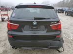 2013 Bmw X3 Xdrive28i Black vin: 5UXWX9C53D0A18887