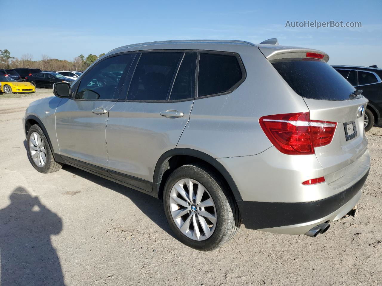 2013 Bmw X3 Xdrive28i Gold vin: 5UXWX9C53D0A21708