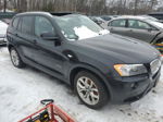 2013 Bmw X3 Xdrive28i Black vin: 5UXWX9C53D0D00091