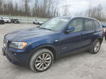 2014 Bmw X3 Xdrive28i Blue vin: 5UXWX9C53E0D35845