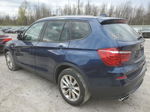 2014 Bmw X3 Xdrive28i Blue vin: 5UXWX9C53E0D35845