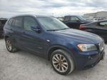 2014 Bmw X3 Xdrive28i Blue vin: 5UXWX9C53E0D35845