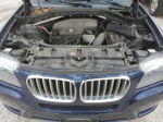 2014 Bmw X3 Xdrive28i Blue vin: 5UXWX9C53E0D35845