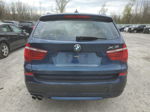 2014 Bmw X3 Xdrive28i Blue vin: 5UXWX9C53E0D35845