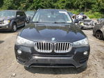 2016 Bmw X3 Xdrive28i Black vin: 5UXWX9C53G0D67018