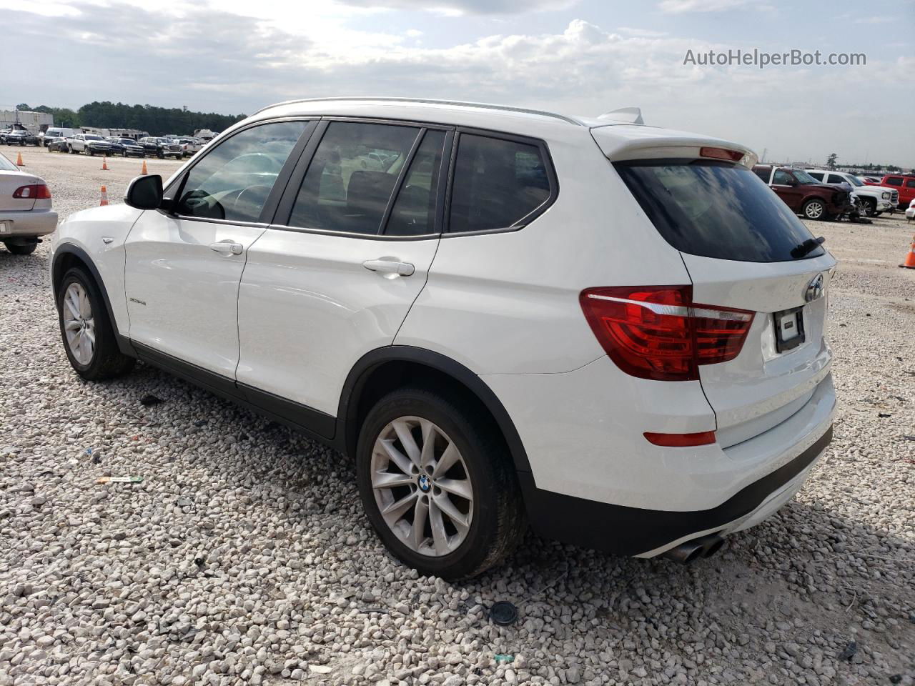 2016 Bmw X3 Xdrive28i White vin: 5UXWX9C53G0D71621