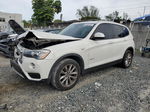 2016 Bmw X3 Xdrive28i White vin: 5UXWX9C53G0D83039