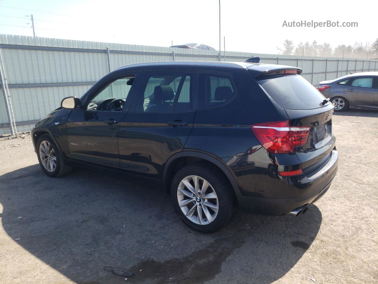 2016 Bmw X3 Xdrive28i Black vin: 5UXWX9C53G0D83137