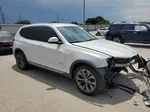 2016 Bmw X3 Xdrive28i White vin: 5UXWX9C53G0D85034