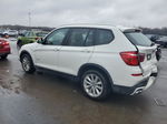 2016 Bmw X3 Xdrive28i White vin: 5UXWX9C53G0D86457