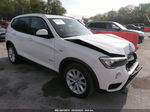 2016 Bmw X3 Xdrive28i White vin: 5UXWX9C53G0D89388