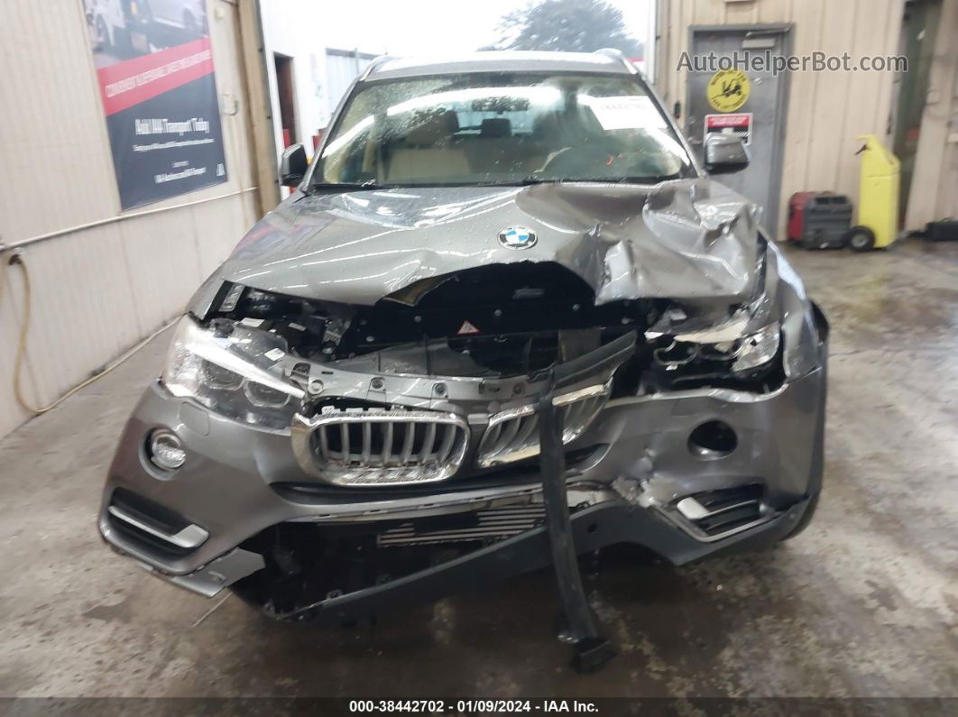 2016 Bmw X3 Xdrive28i Серый vin: 5UXWX9C53G0D89407