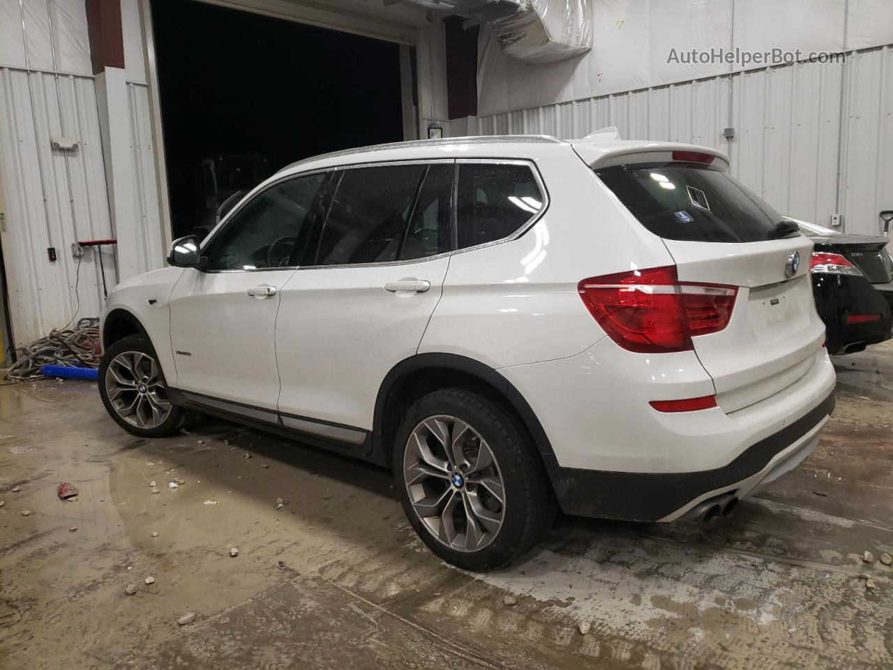 2016 Bmw X3 Xdrive28i White vin: 5UXWX9C53G0D93974