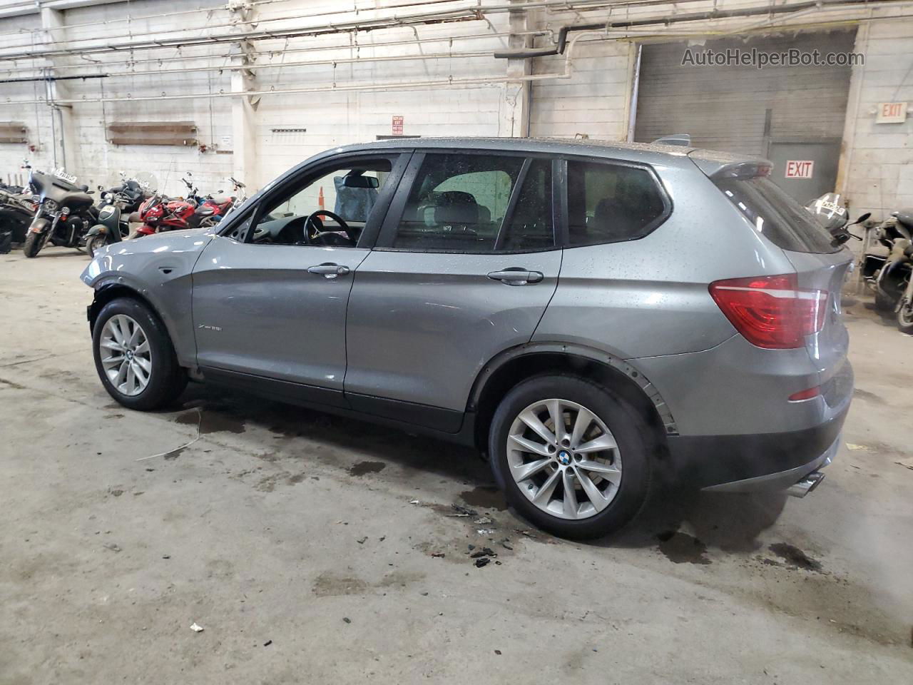 2013 Bmw X3 Xdrive28i Серый vin: 5UXWX9C54D0A11771