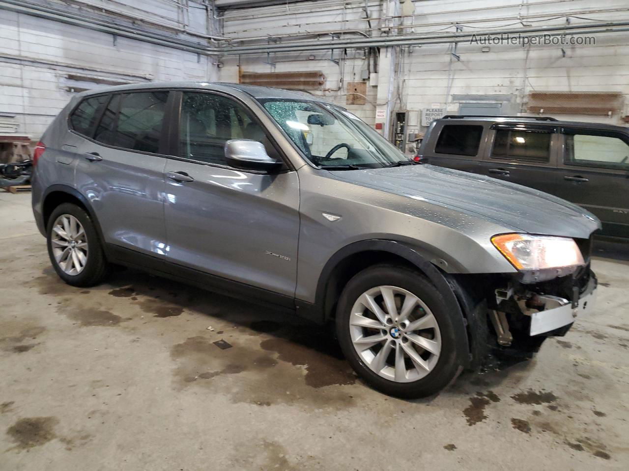 2013 Bmw X3 Xdrive28i Серый vin: 5UXWX9C54D0A11771