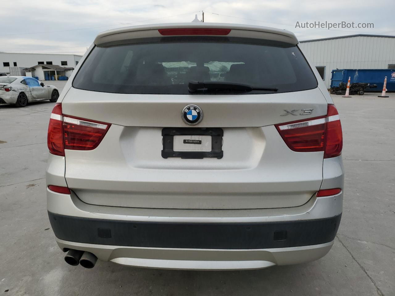 2013 Bmw X3 Xdrive28i Кремовый vin: 5UXWX9C54D0A12113