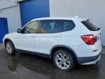 2013 Bmw X3 Xdrive28i White vin: 5UXWX9C54D0A30143