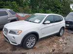 2013 Bmw X3 Xdrive28i White vin: 5UXWX9C54D0A32989