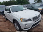 2013 Bmw X3 Xdrive28i White vin: 5UXWX9C54D0A32989