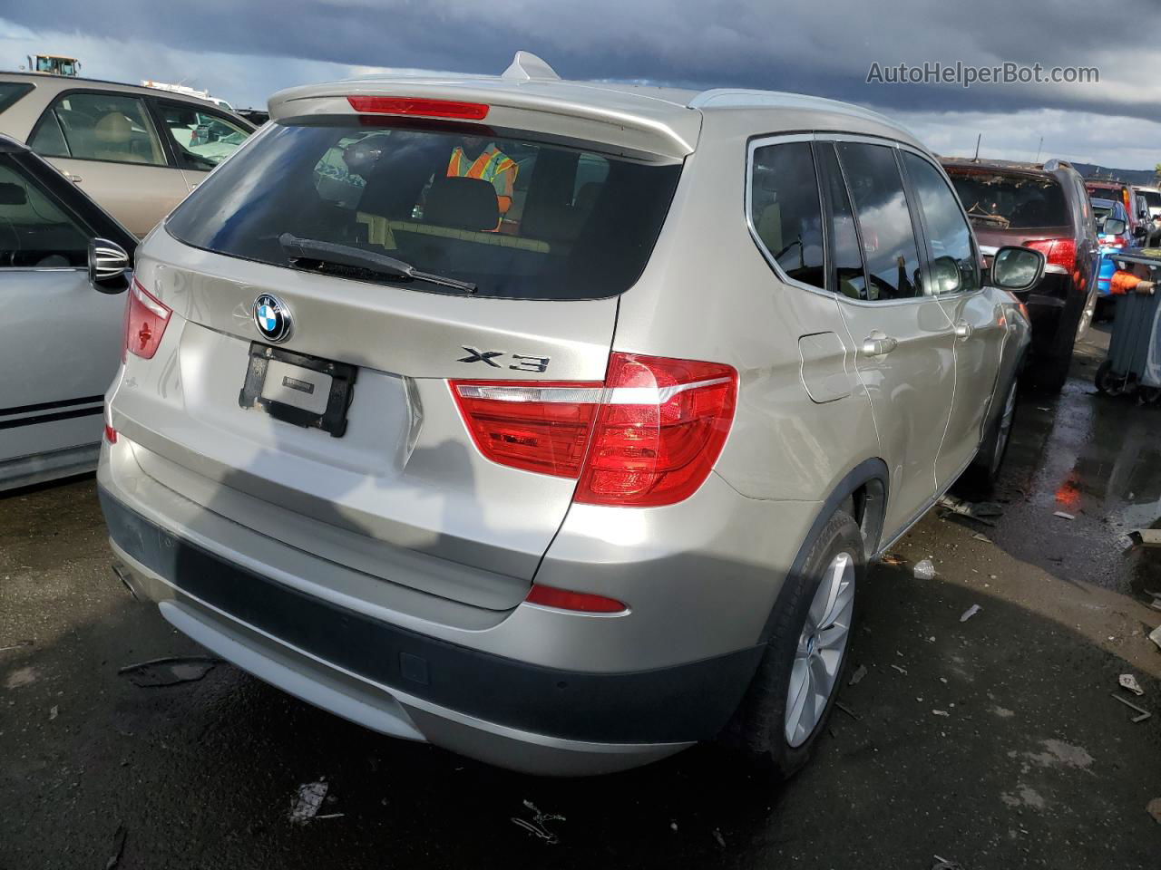 2013 Bmw X3 Xdrive28i Gold vin: 5UXWX9C54D0D07311