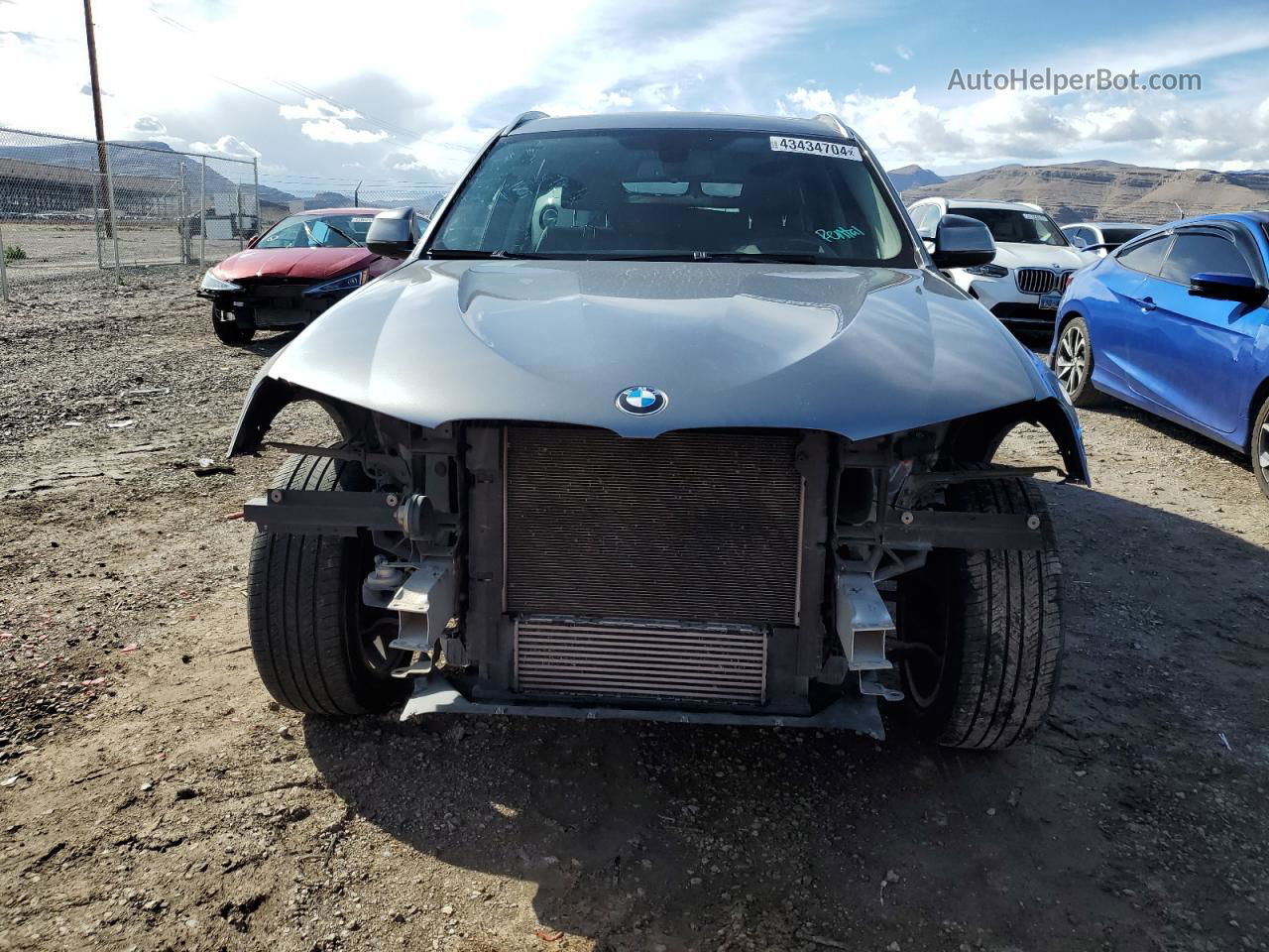 2016 Bmw X3 Xdrive28i Gray vin: 5UXWX9C54G0D65455