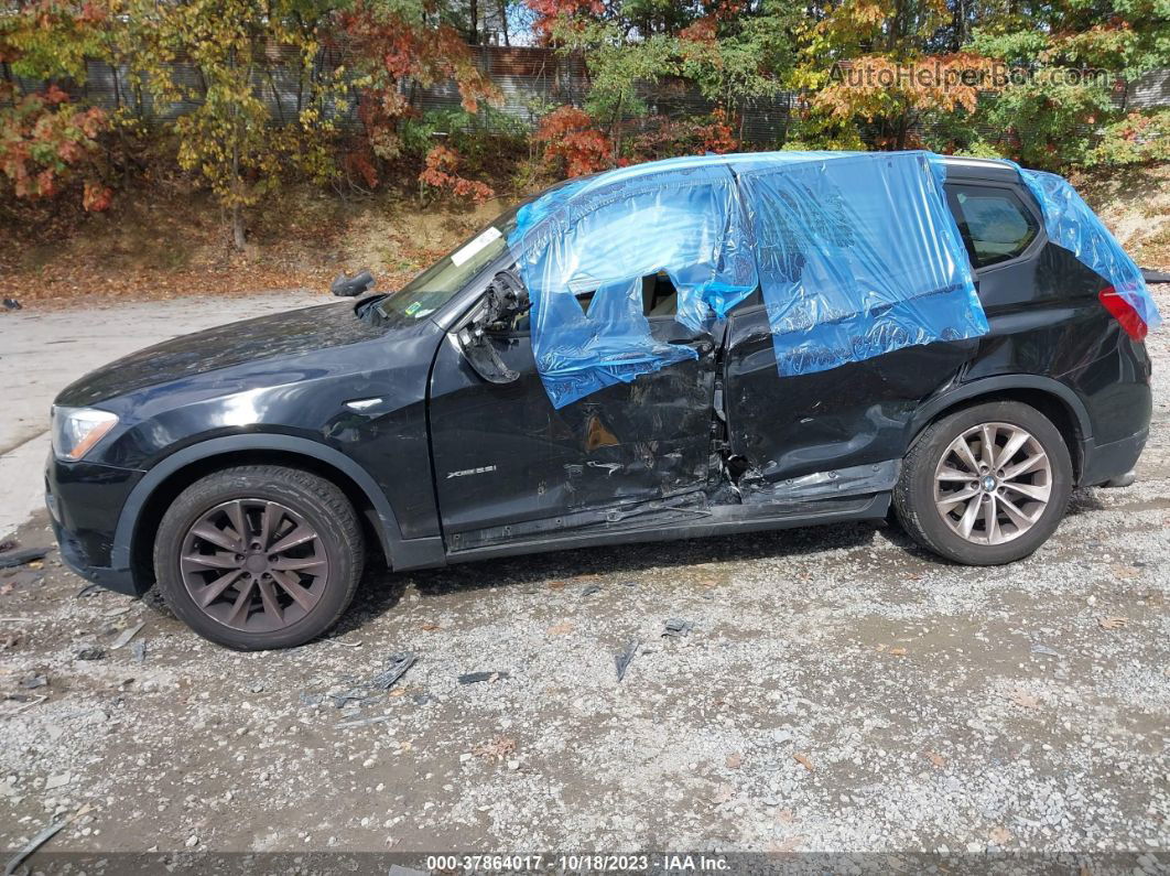 2016 Bmw X3 Xdrive28i Black vin: 5UXWX9C54G0D71269