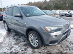 2016 Bmw X3 Xdrive28i Gray vin: 5UXWX9C54G0D76911