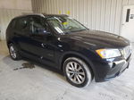 2013 Bmw X3 Xdrive28i Black vin: 5UXWX9C55D0A21838