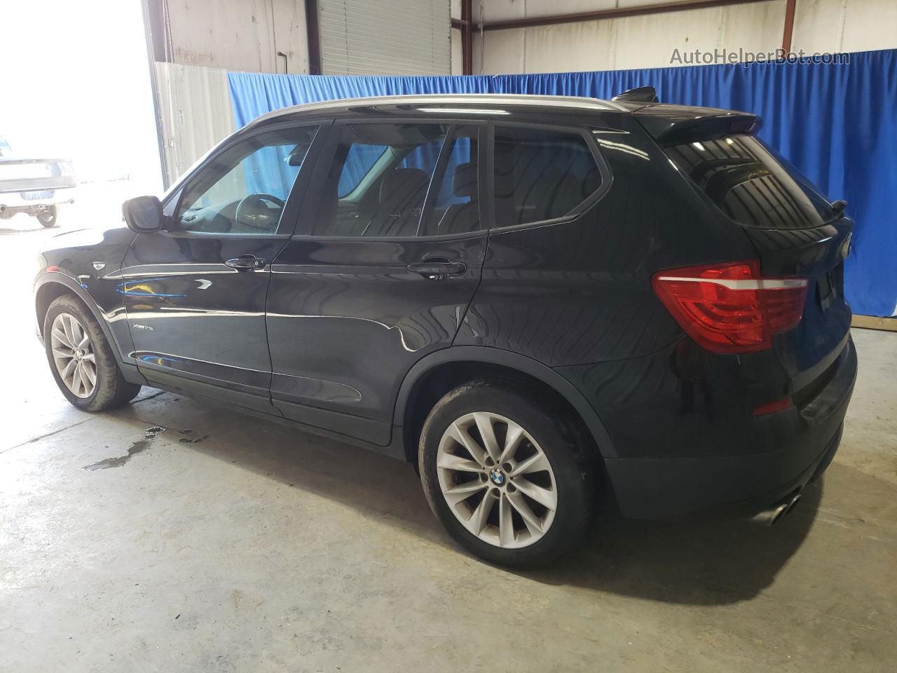 2013 Bmw X3 Xdrive28i Black vin: 5UXWX9C55D0A21838