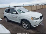 2013 Bmw X3 Xdrive28i White vin: 5UXWX9C55D0A30135