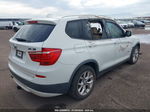 2013 Bmw X3 Xdrive28i White vin: 5UXWX9C55D0A30135