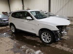 2014 Bmw X3 Xdrive28i White vin: 5UXWX9C55E0D33241